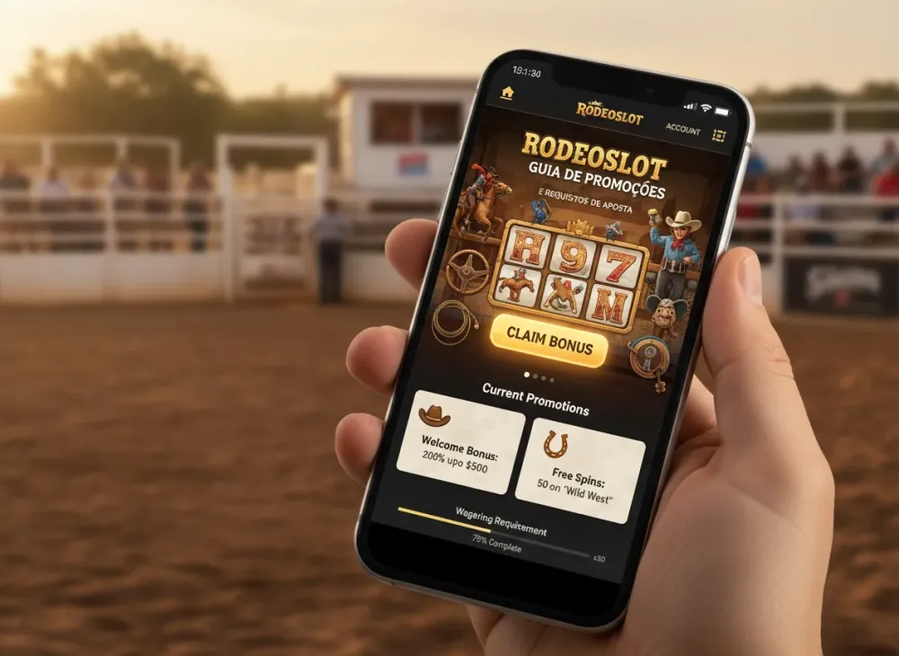 Rodeoslot bonus guia de promoções e requisitos de aposta