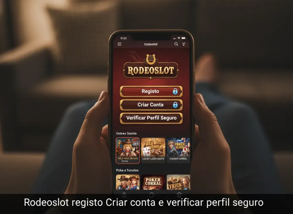 Rodeoslot registo Criar conta e verificar perfil seguro